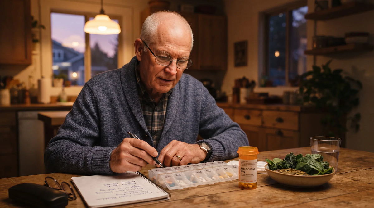 man in his late 60s with warm peach complexion and white close-cropped hair - Natural Rhythm Nutrition
