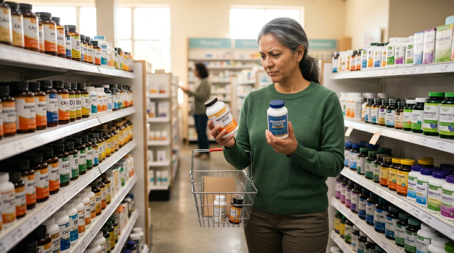 Magnesium Oxide vs Citrate: Why to Avoid Oxide