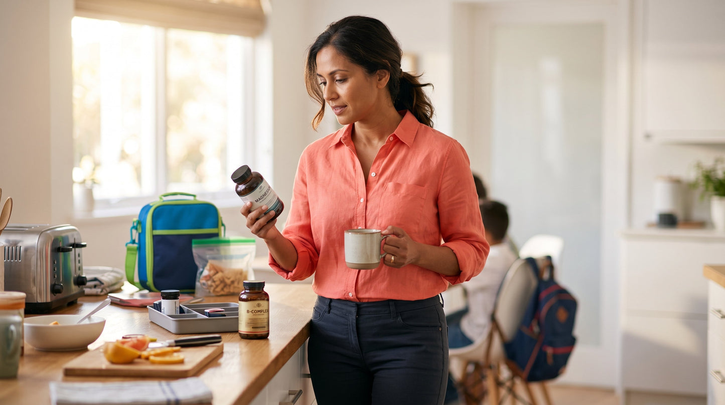 Best Supplements for Energy and Stress: Busy Moms