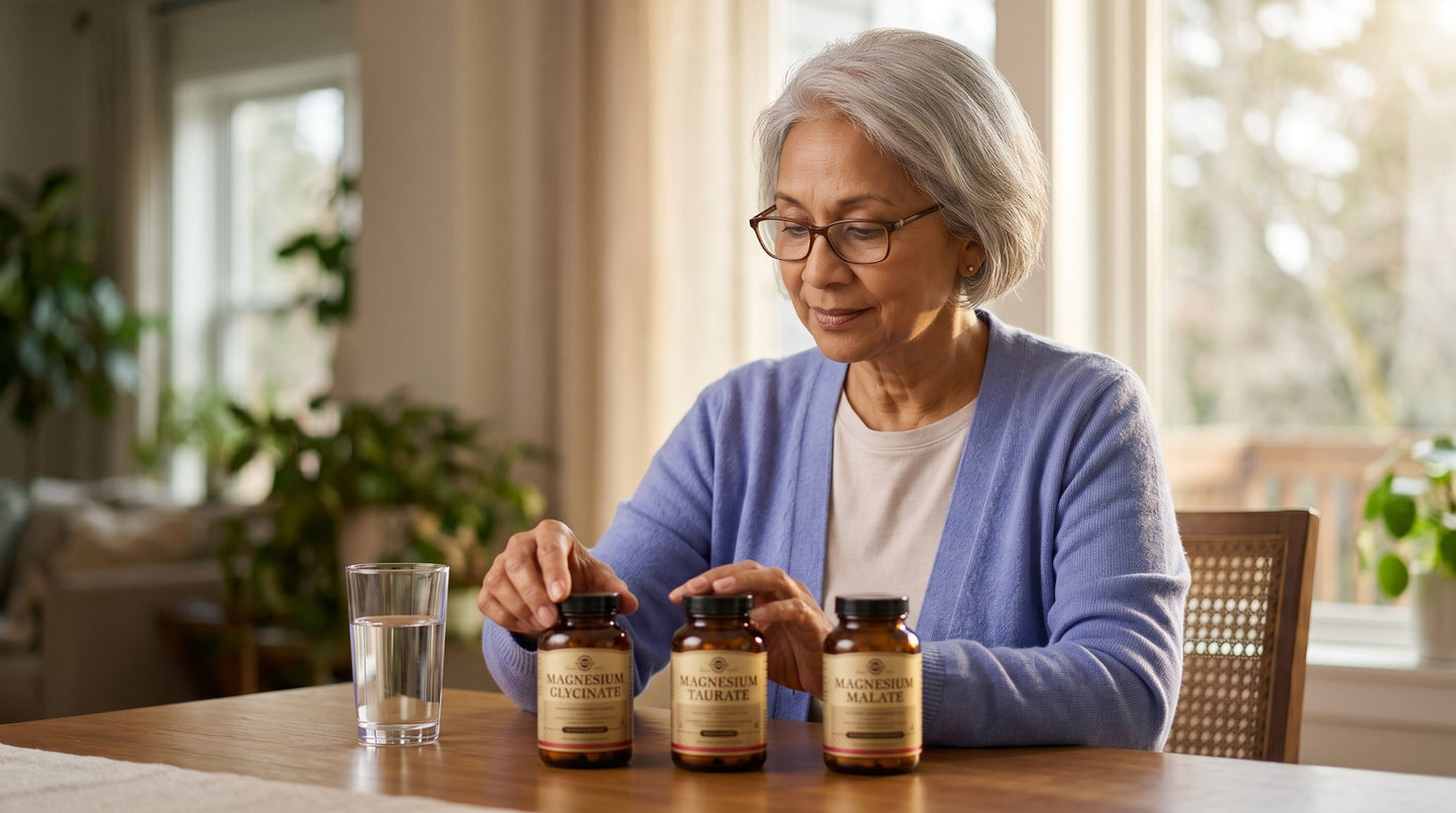 Which Magnesium Form Supports Atrial Rhythm Stability?