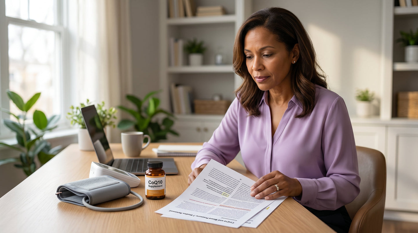 CoQ10 and Blood Pressure: 7 Studies Reviewed