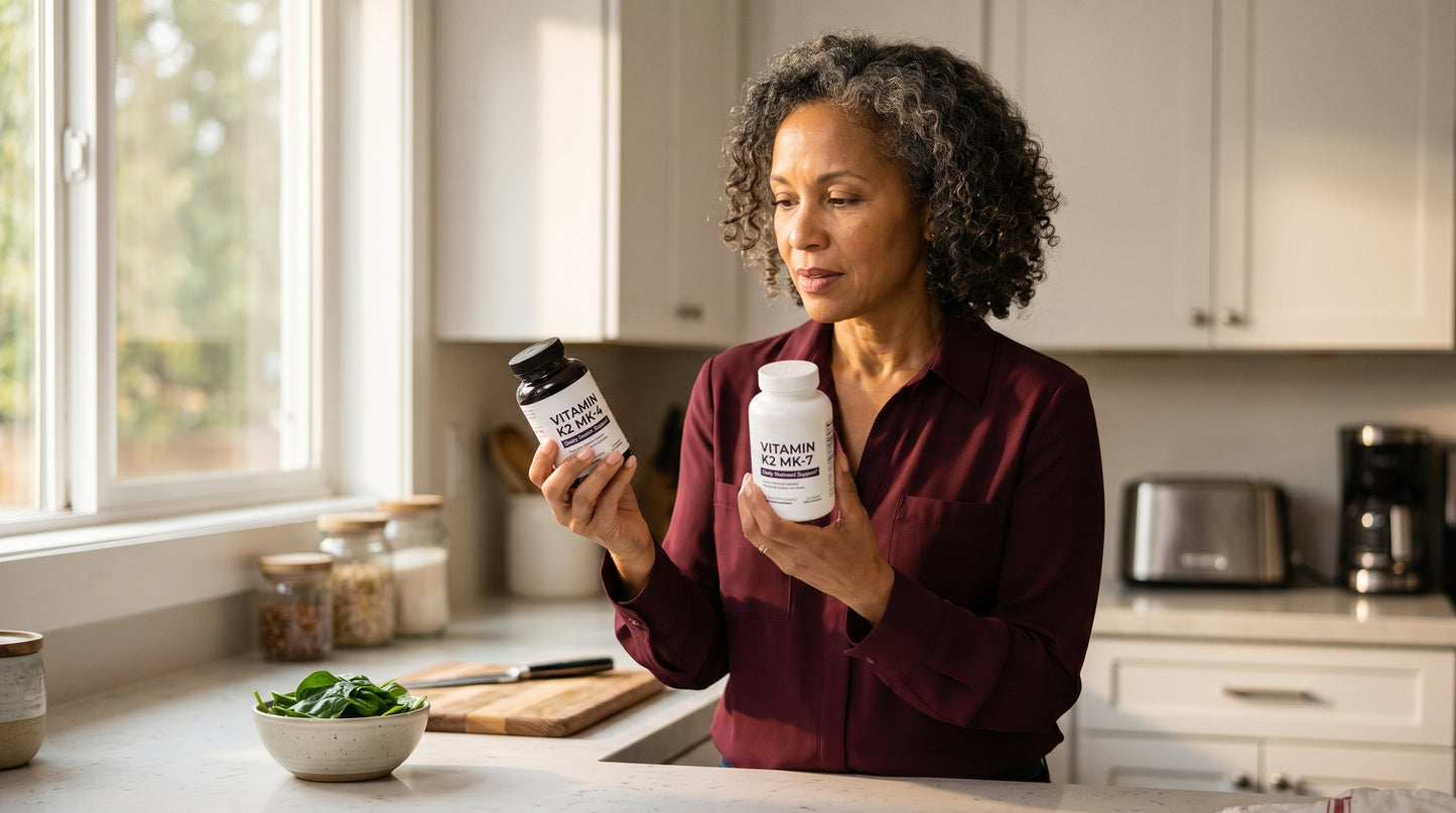 Vitamin K2 MK7 vs MK4: Which Form to Choose
