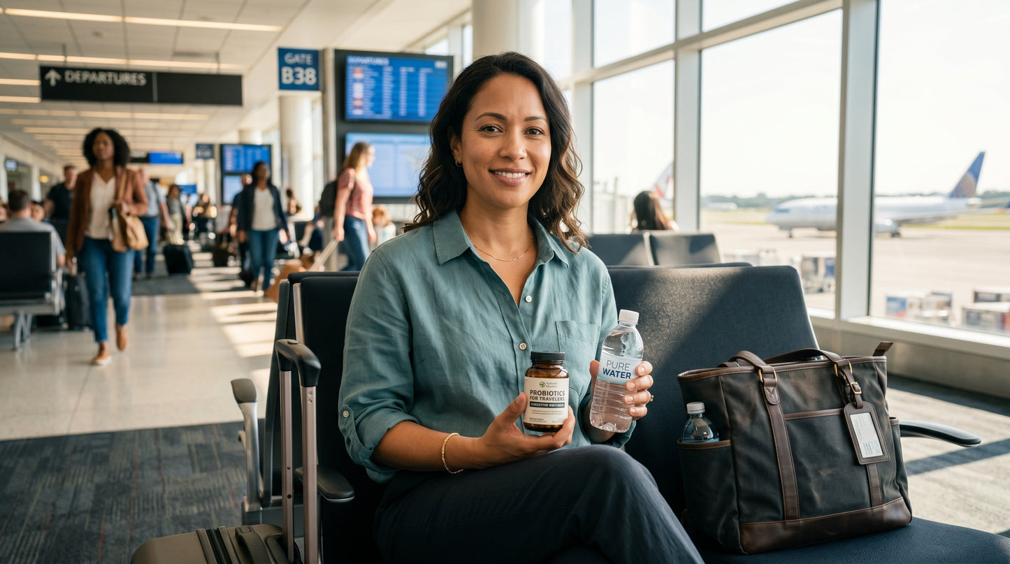 Probiotics for Travelers Stomach Trouble