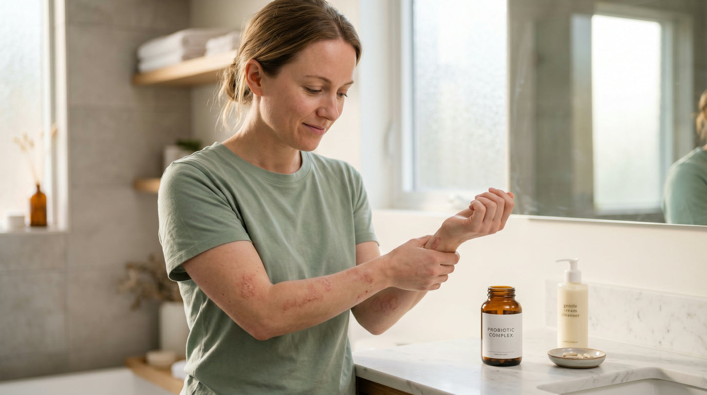 Eczema and the Gut: How Probiotics May Help