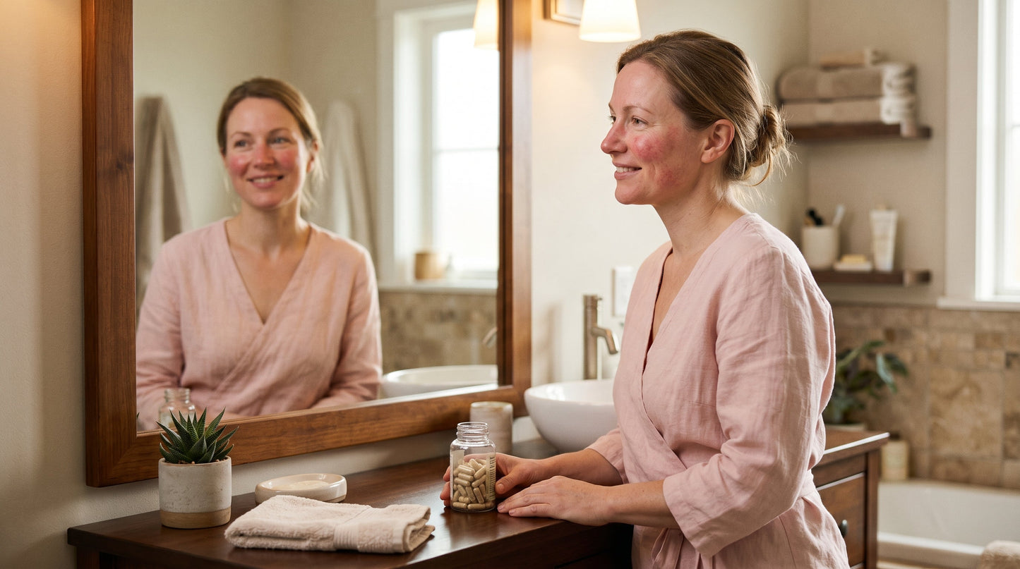 Rosacea and Gut Health: The Probiotic Connection