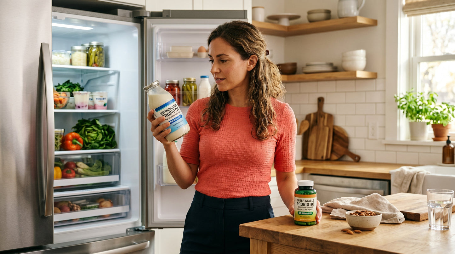 Refrigerated vs Shelf-Stable Probiotics: Does It Matter?