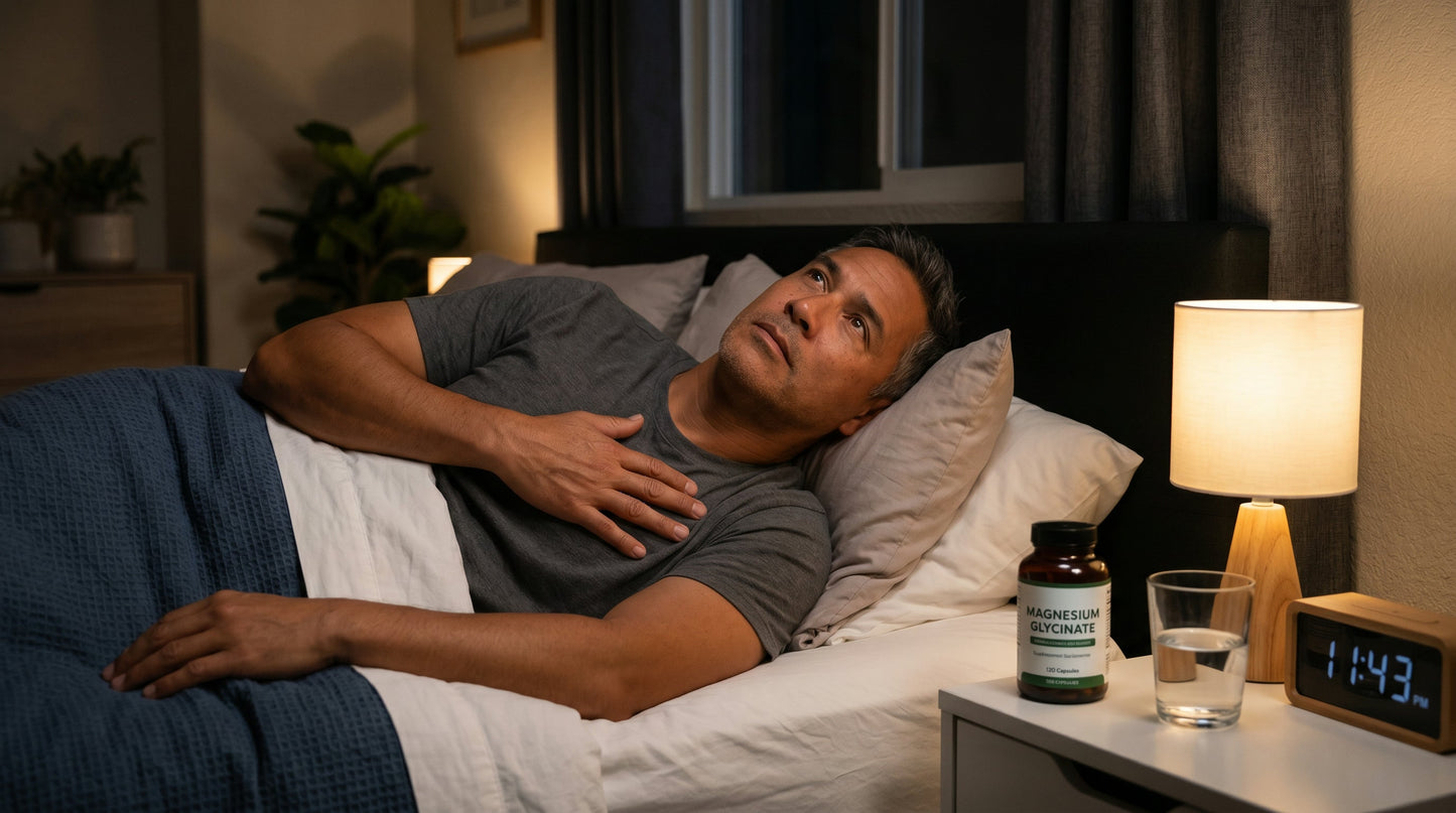 Why Does My Heart Race at Night? The Magnesium Angle