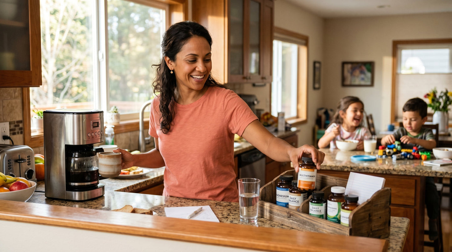 A Supplement Schedule for Busy Parents