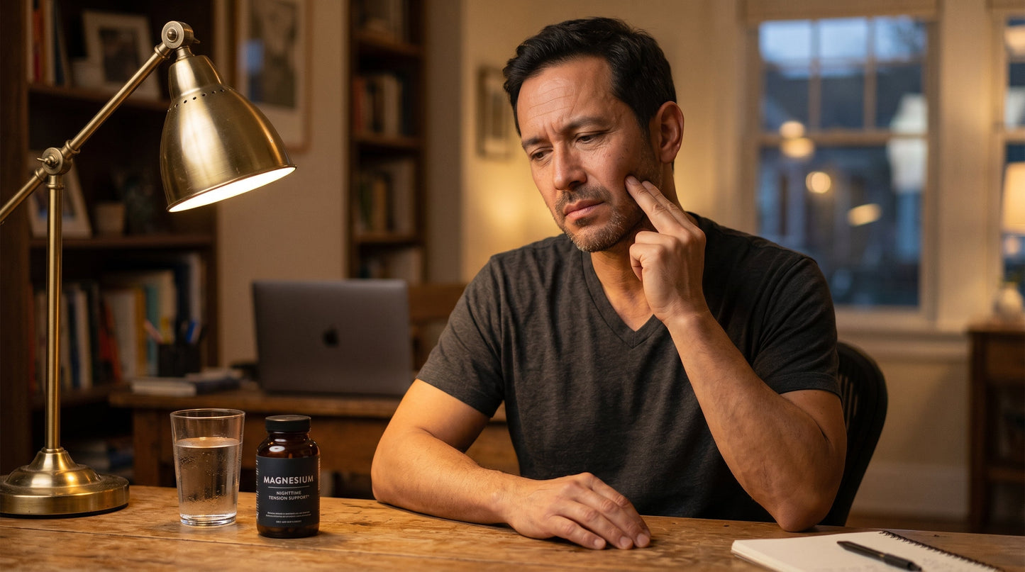 Magnesium for Jaw Clenching and Nighttime Tension