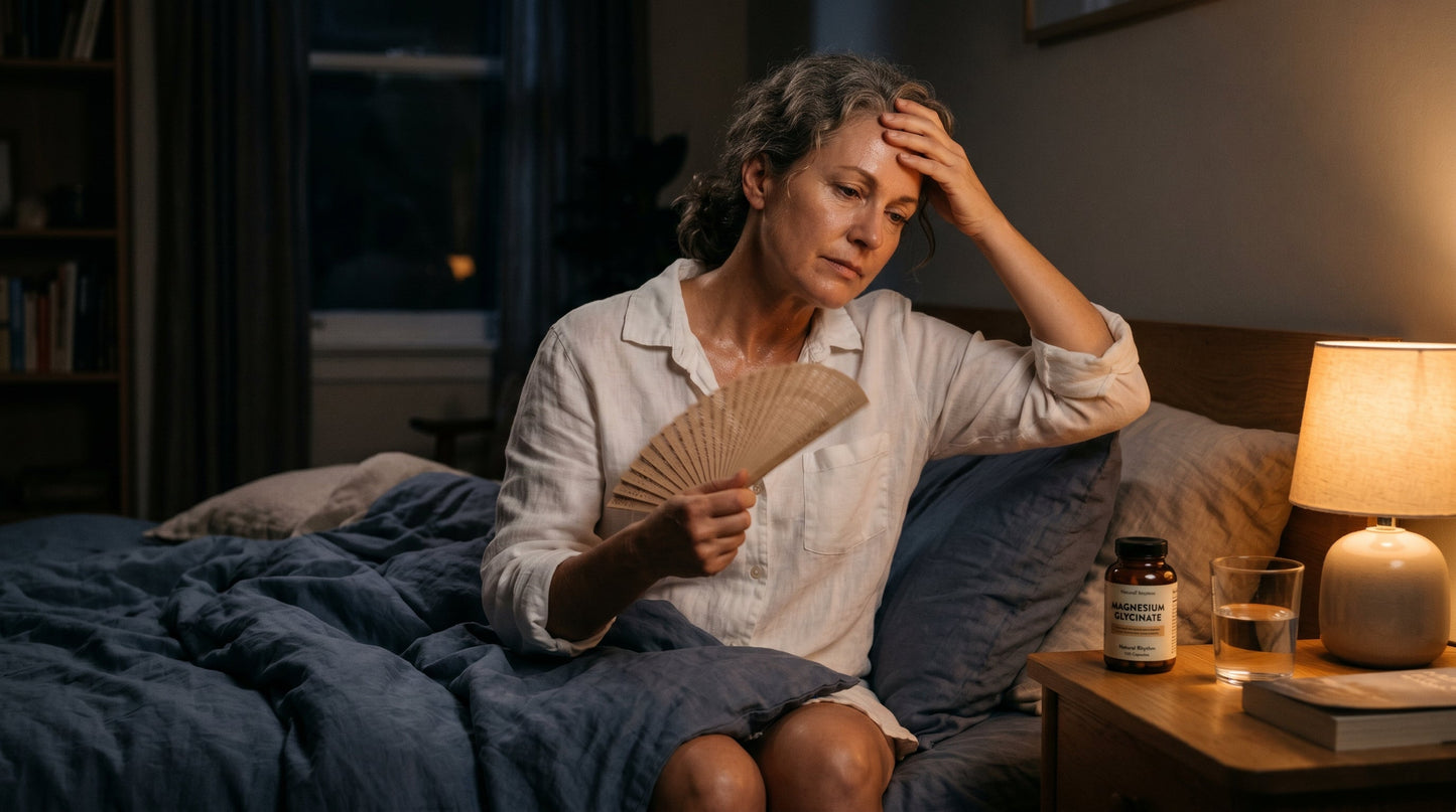 Hot Flashes at Night: Where Magnesium Glycinate Fits In