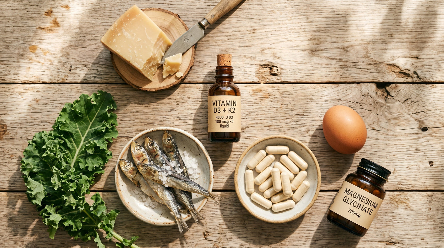 The Vitamin D, K2, and Calcium Ratio for Bone Strength