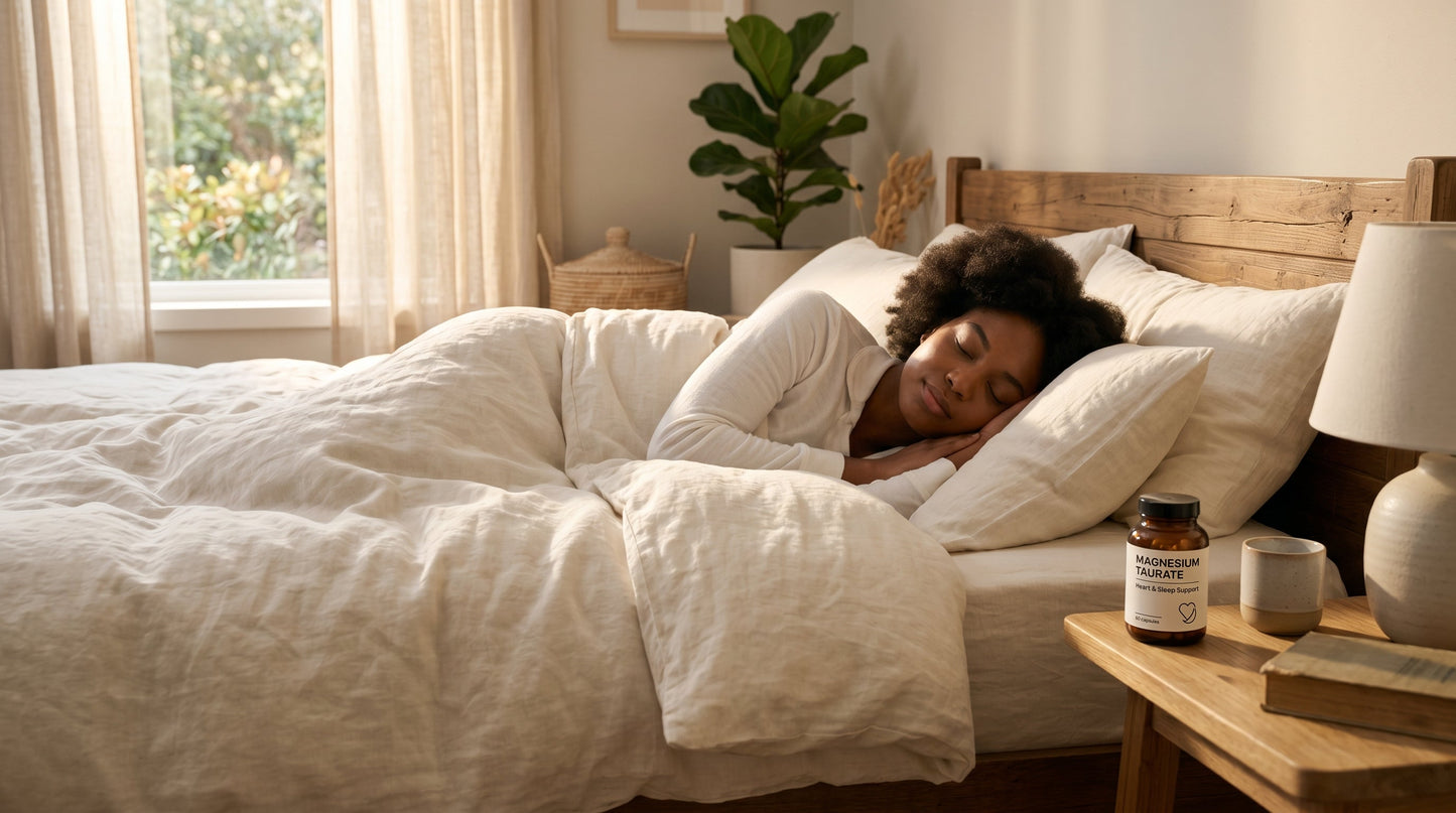 7 Magnesium Taurate Benefits for Heart and Sleep