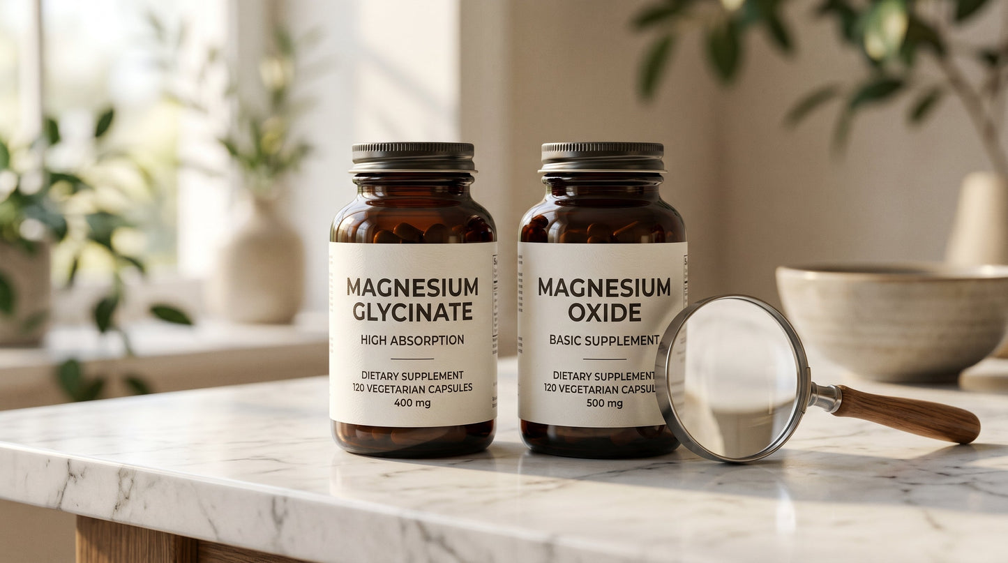 Which Is Better: Magnesium Glycinate vs Magnesium Oxide?