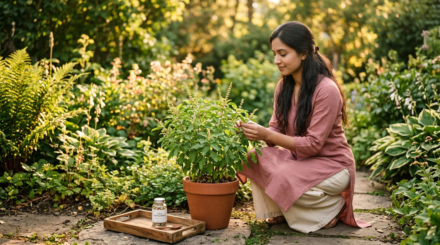 woman in her early 30s with light South Asian complexion and long dark hair - Natural Rhythm Nutrition