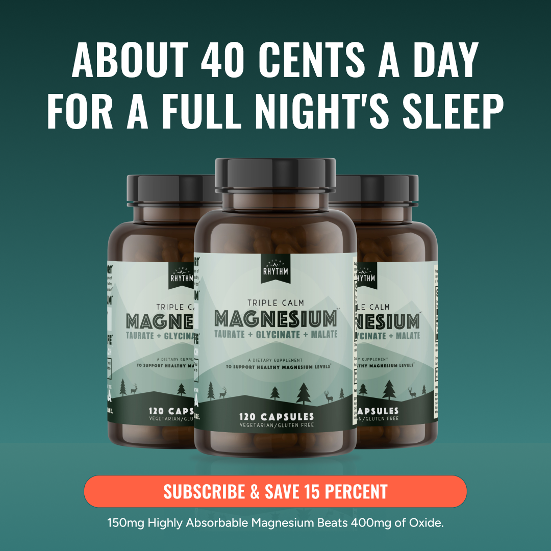Triple Calm Magnesium for Relaxation & Sleep – 120 Capsules