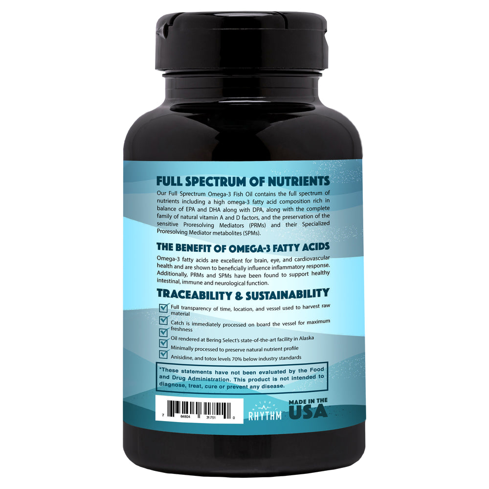 
                  
                    Full Spectrum Omega-3 Fish Oil (60 Soft Gels)
                  
                