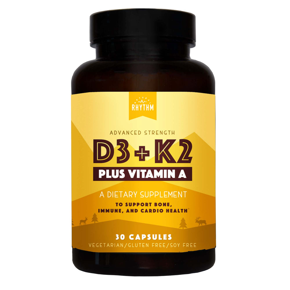 
                  
                    Vitamin D3 plus Vitamin K2 (MK7) plus Vitamin A (30 Capsules)
                  
                