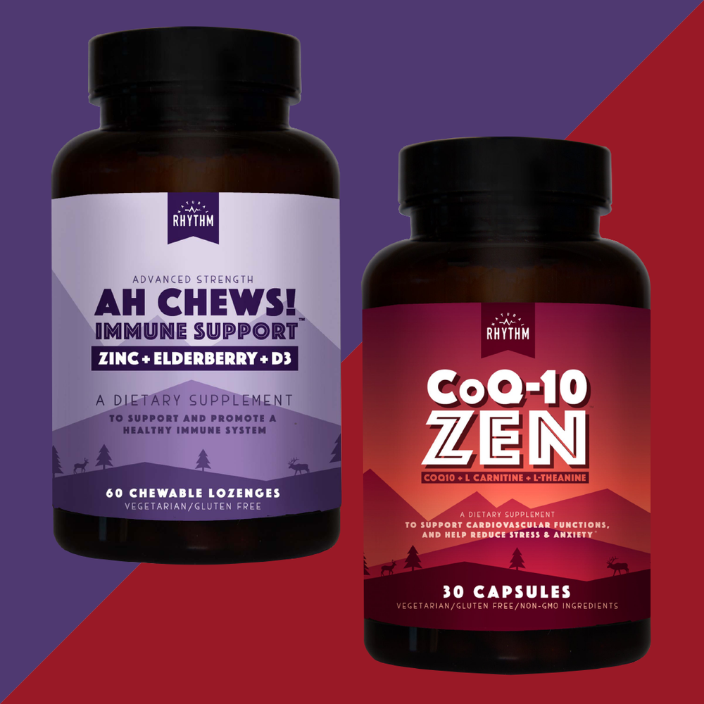 Bundle Aw Chews Immune Support + Coq 10 Zen